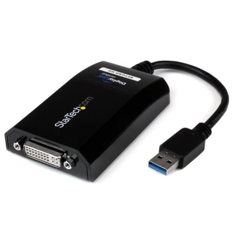 StarTech.com Adaptateur vidéo multi-écrans USB 3.0 vers DVI-I ou VGA