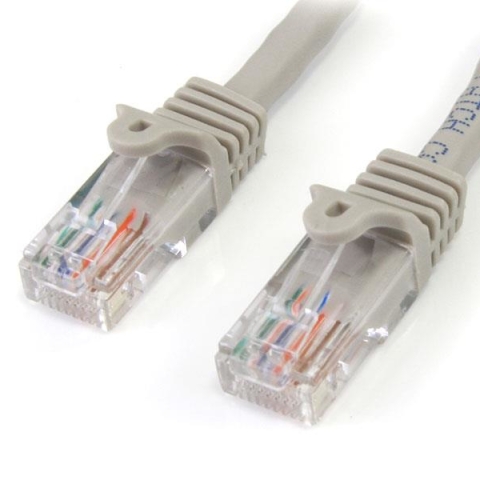 StarTech.com Cat5e, 15 m câble de réseau Gris