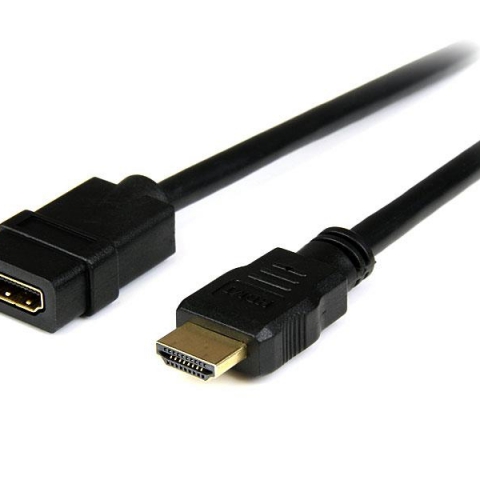 StarTech.com Câble d'extension HDMI Ultra HD 4K de 2m - Rallonge HDMI vers HDMI - M/F