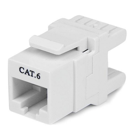 StarTech.com 180 Degree Cat 6 Keystone Jack