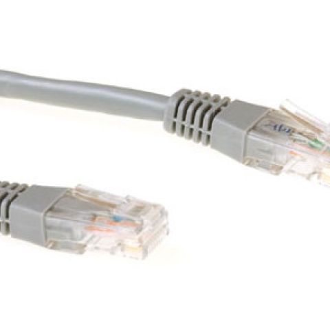 Ewent 2.0m Cat6 UTP câble de réseau Gris 2 m U/UTP (UTP)