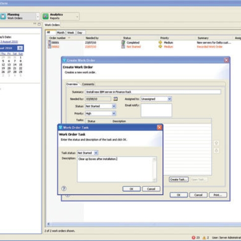 Operations Change 200 rack license