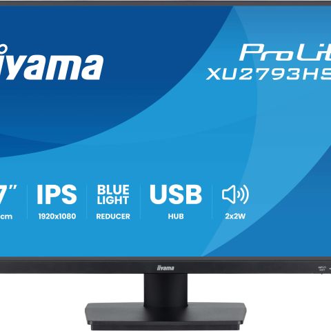 iiyama ProLite XU2793HSU-B7 écran plat de PC 68,6 cm (27") 1080 x 1920 pixels Full HD LED Noir