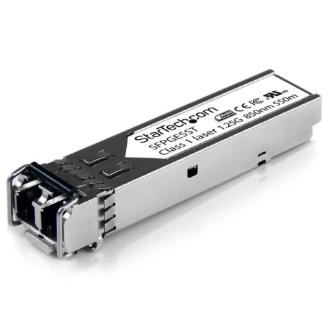 StarTech.com Module transceiver SFP Mini-GBIC fibre optique multimode LC Gigabit, DDM compatible Cisco