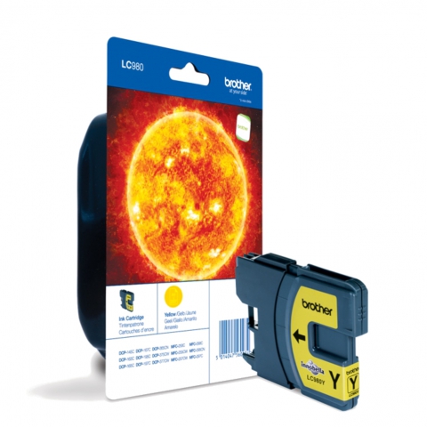 LC-980Y INK YELLOW BLISTER F/ DCP-1