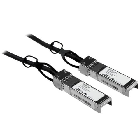 StarTech.com Câble réseau passif SFP+ 10 GbE à connexion directe twinax en cuivre de 2 m compatible Cisco SFP-H10GB-CU2M