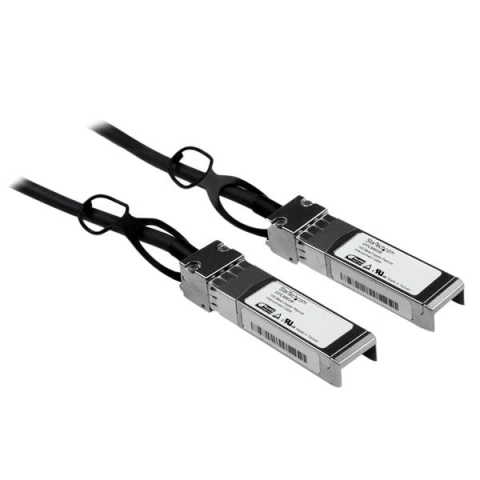 StarTech.com Câble réseau passif SFP+ 10 GbE à connexion directe twinax en cuivre de 3 m compatible Cisco SFP-H10GB-CU3M