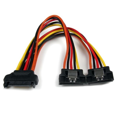 StarTech.com Câble répartiteur en Y d'alimentation SATA vers 2x SATA avec verrouillage