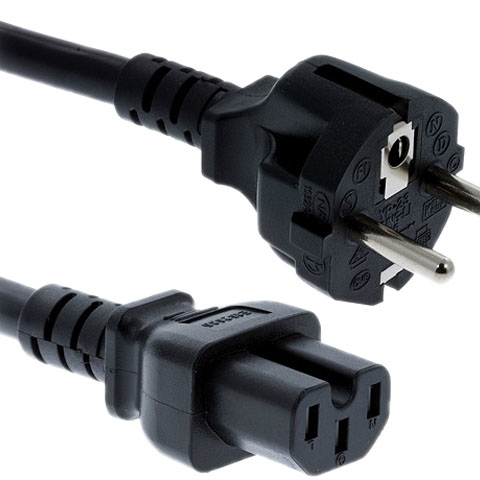 Europe AC Type A Power Cable.