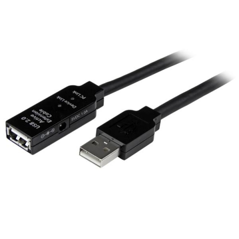 StarTech.com Câble Répéteur USB 15 m - Rallonge / Extension USB Actif - M/F