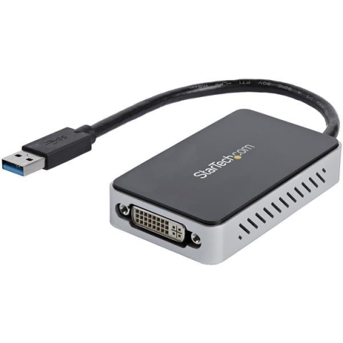 StarTech.com Adaptateur vidéo carte graphique externe USB 3.0 vers DVI avec hub USB 