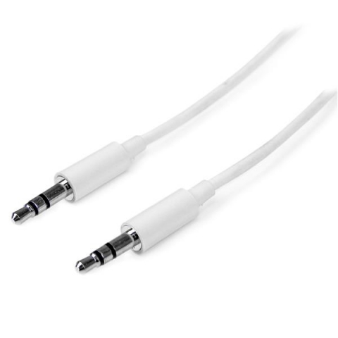 StarTech.com Câble Audio Stéréo Mini-Jack 3.5mm Slim de 3 m M/M