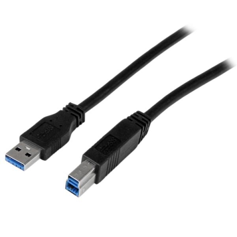 StarTech.com Câble Certifié USB 3.0 A vers B 2 m - M/M - Cordon USB3 SuperSpeed USB A USB B