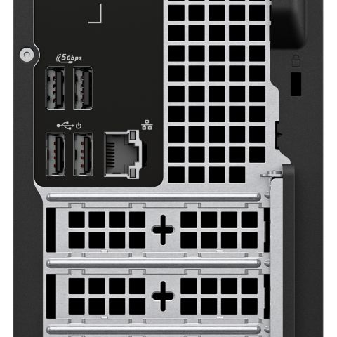 DELL SLMECS1250 I514400 16G/512G W11P Intel® Core™ i5 i5-14400 16 Go DDR5-SDRAM 512 Go SSD Windows 11 Pro Slim PC PC Noir