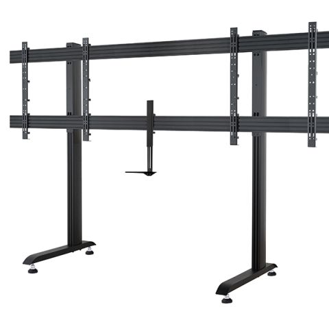 B-Tech BT8528 2,18 m (86") Noir Sol