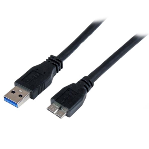 StarTech.com Câble Certifié USB 3.0 A vers Micro B 1 m - M/M - Câble Micro USB 3.0 SuperSpeed
