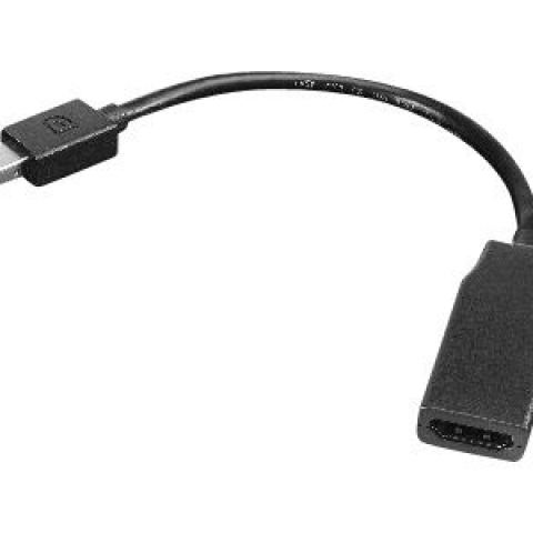 Lenovo 0B47089 câble vidéo et adaptateur 0,2 m Mini DisplayPort HDMI Noir