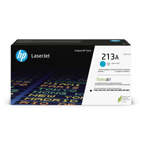 HP Toner cyan LaserJet authentique 213A