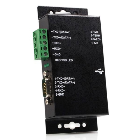 StarTech.com Adaptateur Industriel Professionnel USB vers Série RS422/485 - Avec Isolation