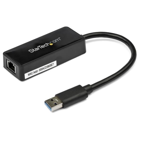 StarTech.com Adaptateur réseau USB 3.0 vers Gigabit Ethernet avec port USB intégré