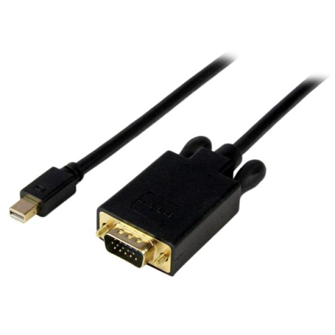 StarTech.com Adaptateur Mini DisplayPort vers VGA - Câble Display Port Mâle VGA Mâle 1920x1200 - Noir 4,5m