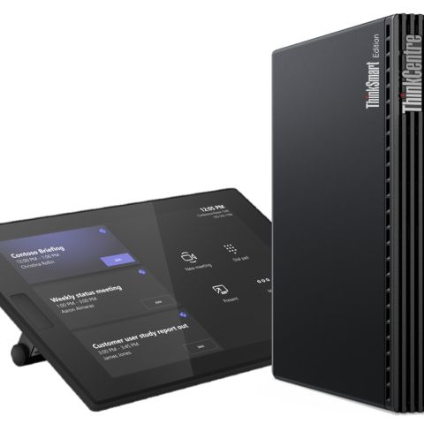 Lenovo ThinkSmart Tiny Kit Intel® Core™ i3 i3-13100T 16 Go DDR4-SDRAM 256 Go SSD Windows 11 IoT Enterprise Mini PC Noir