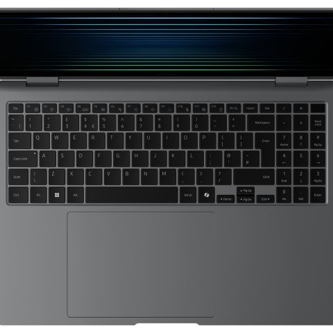 Samsung Galaxy Book5 Pro 360 Intel Core Ultra 7 256V Ordinateur portable 40,6 cm (16") Écran tactile WQXGA+ 16 Go LPDDR5x-SDRAM 512 Go SSD Wi-Fi 7 (802.11be) Windows 11 Home Gris
