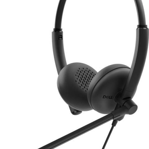 DELL WH125 Casque Avec fil Arceau Appels/Musique USB Type-C Noir