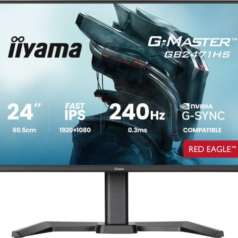 iiyama GB2471HS-B1 écran plat de PC 60,5 cm (23.8") 1920 x 1080 pixels Noir