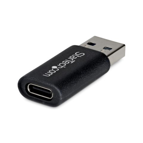 StarTech.com Adaptateur USB-A vers USB-C, Convertisseur USB-A Mâle vers USB-C Femelle, USB 10Gbps, 5V 900mA, Adaptateur USB vers USB-C pour Chargeurs/Hubs USB-A