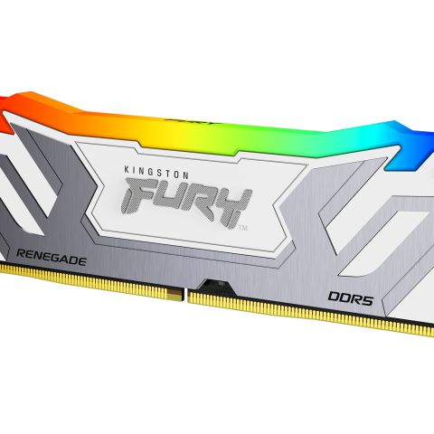 Kingston Technology FURY 24Go 8400MT/s DDR5 CL40 CUDIMM Renegade RGB Blanc XMP