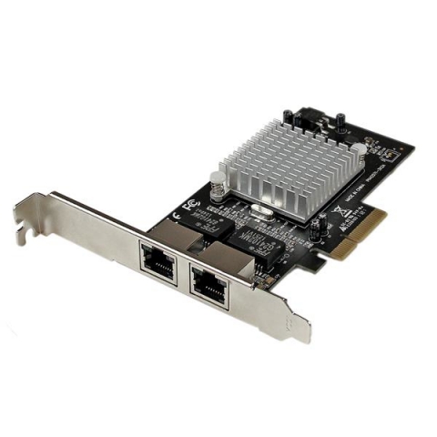 StarTech.com Dual Port PCI Express (PCIe x4) Gigabit Ethernet Server Adapter