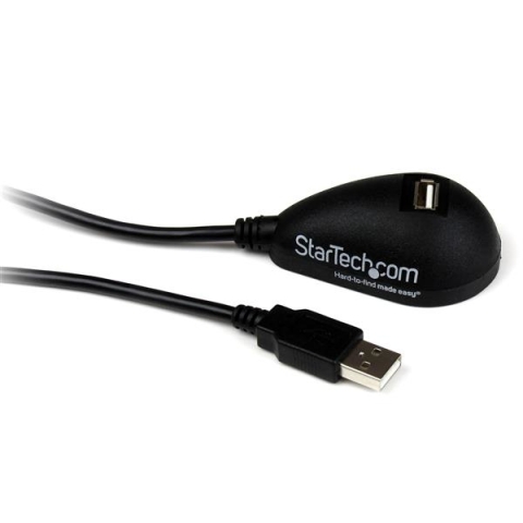 StarTech.com Câble d'Extension Mâle/Femelle USB 2.0 de 1.50m - Prolongateur USB pour Bureau