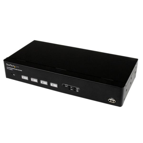 StarTech.com Switch KVM USB DVI à 4 ports avec commutation rapide et DDM