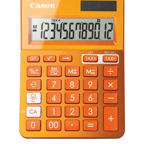 Canon LS-123k calculatrice Bureau Calculatrice basique Orange