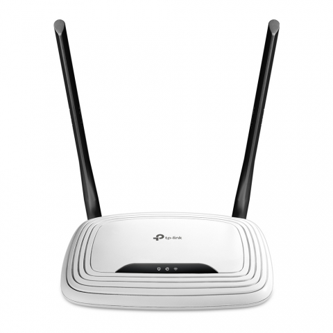 TP-LINK TL-WR841N routeur sans fil Fast Ethernet Monobande (2,4 GHz) Noir, Blanc