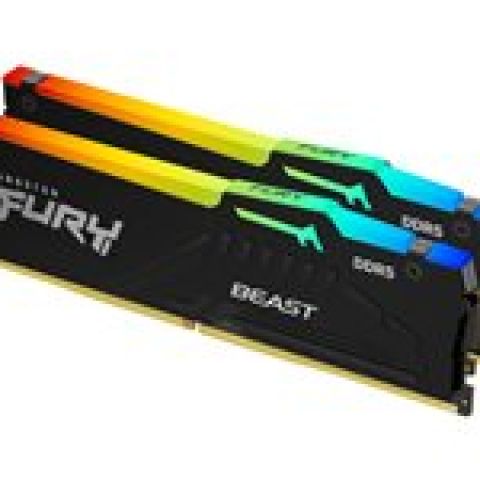 Kingston Technology FURY Beast RGB module de mémoire 16 Go 2 x 8 Go DDR5 5600 MHz