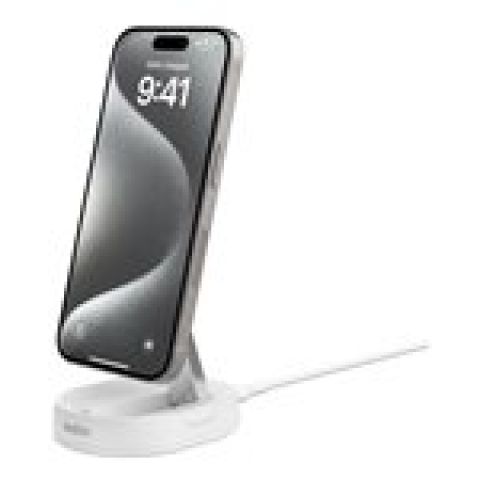 Belkin BoostCharge Pro Smartphone Blanc Secteur Recharge sans fil Charge rapide Intérieure