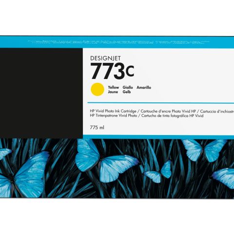 773C 775-ml Yellow DesignJet Ink Cartridge cartouche d'encre 1 pièce(s) Original Jaune