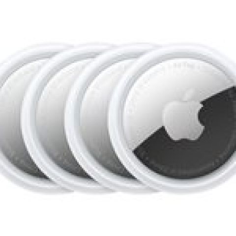 Apple AirTag Bluetooth Argent, Blanc