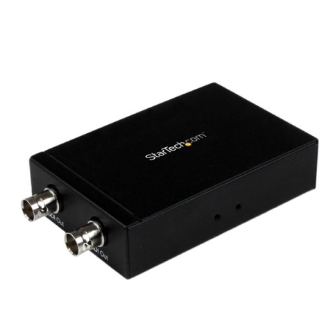 StarTech.com Convertisseur HDMI vers 3G SDI avec deux sorties SDI jusqu'à 230m - Noir