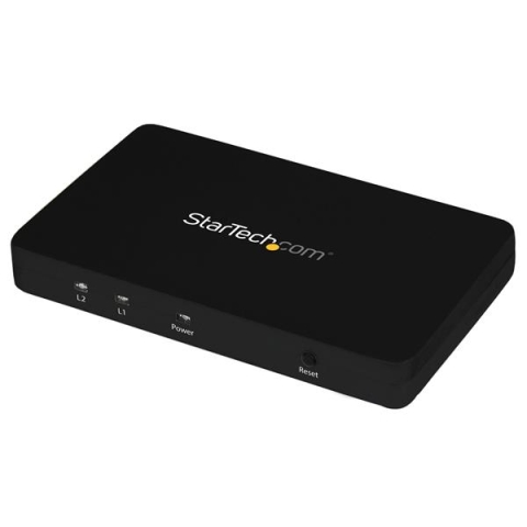 StarTech.com Splitter vidéo HDMI 4K à 2 ports - Répartiteur HDMI 1 x 2 avec boîtier en aluminium