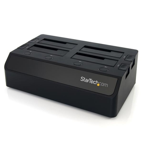 StarTech.com Station d'accueil USB 3.0 pour 4 disques durs SATA III 2,5"/3,5" 6Gb/s