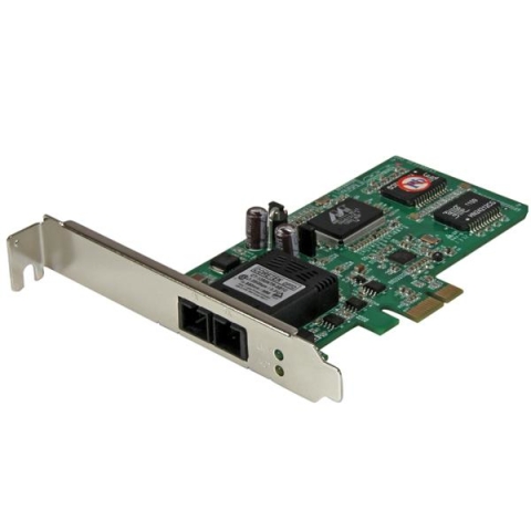 StarTech.com Carte réseau PCI Express à 1 port fibre optique Gigabit Ethernet Multimode SC