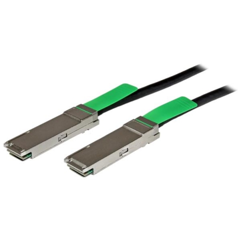 StarTech.com Câble réseau passif QSFP+ 40 Gigabit Ethernet à connexion directe twinax en cuivre de 2m