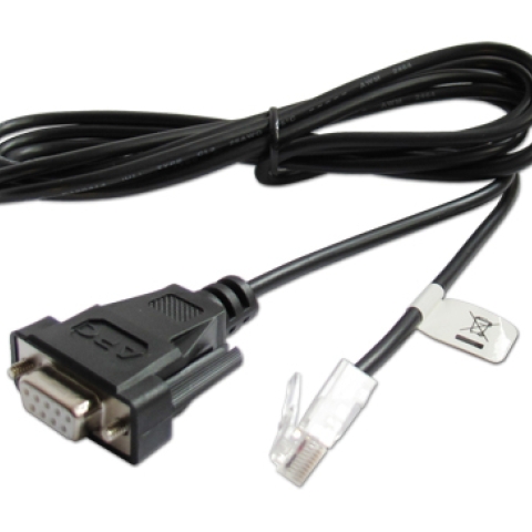 APC AP940-0625A adaptateur et connecteur de câbles DB9 RJ45 Noir