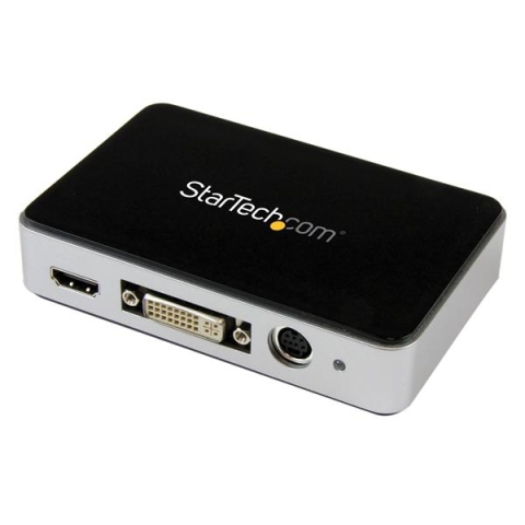 StarTech.com Boîtier d'acquisition vidéo HD USB 3.0 - Enregistreur vidéo HDMI / DVI / VGA / Composant - 1080p - 60fps