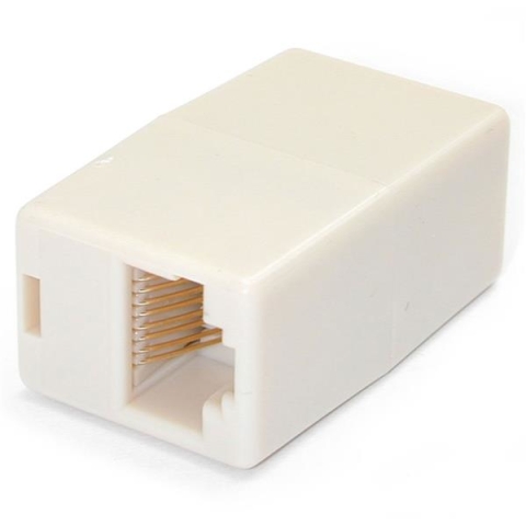 StarTech.com Coupleur RJ45 Cat5e modulaire en ligne - Adaptateur RJ45 vers RJ45 - F/F - Paquet de 10 - Beige