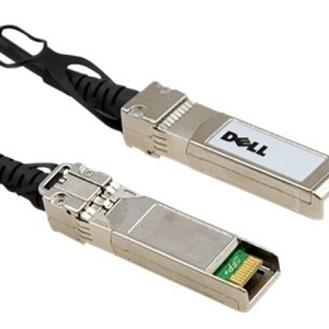 DELL 470-AAVH câble de fibre optique 1 m SFP+ Noir