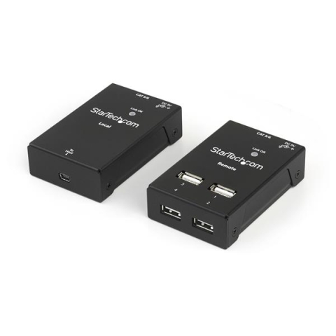 4 Port USB 2.0-Over-Cat5-or-6 Extender